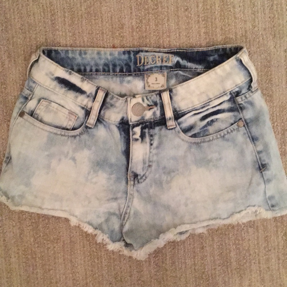 Jean shorts